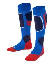 Falke Skisocke SK4 Advanced Skiing Kniestrümpfe royalblau Kinder - 1 Paar