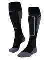 Falke Skisocke SK4 (für sportliche Skifahrerinnen) schwarz/grau Damen - 1 Paar