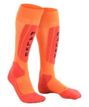 Falke Skisocke SK5 Expert (Kniestrümpfe, ultraleichte Polsterung) orange Herren - 1 Paar