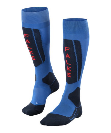 Falke Skisocke SK5 Expert (Kniestrümpfe, ultraleichte Polsterung) blau Herren - 1 Paar