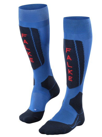 Falke Skisocke SK5 (für Wettkämpfer, ultraleichte Polsterung) blau Herren - 1 Paar