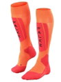 Falke Skisocke SK5 (für Wettkämpfer, ultraleichte Polsterung) orange/rot Herren - 1 Paar