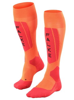 Falke Ski Sock SK5 (for competitors, ultra-light padding) orange/red Men - 1 pair