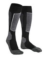 Falke Skisocke SK6 Pro (Kniestrümpfe, optimale Passform) schwarz/grau Herren - 1 Paar