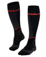 Falke Skisocke SK Compression Wool (mit gradueller Kompression) schwarz Damen - 1 Paar