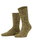 Falke Tagessocke Brooklyn Crew (Bootsock, Grobstrick-Optik) gelbbraun Herren - 1 Paar
