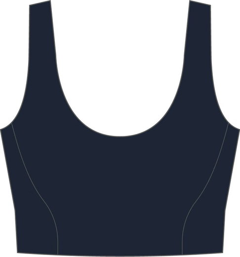 Falke Bielizna funkcyjna Sport-Bra (regulowane ramiączka, mieszanka poliamidu) niebieski kosmos Damski