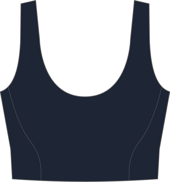 Falke Funktionsunterwäsche Sport-Bra (verstellbare Träger, Polyamid-Mischung) spaceblau Damen