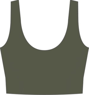 Falke Funktionsunterwäsche Sport-Bra (verstellbare Träger, Polyamid-Mischung) herbgrün Damen