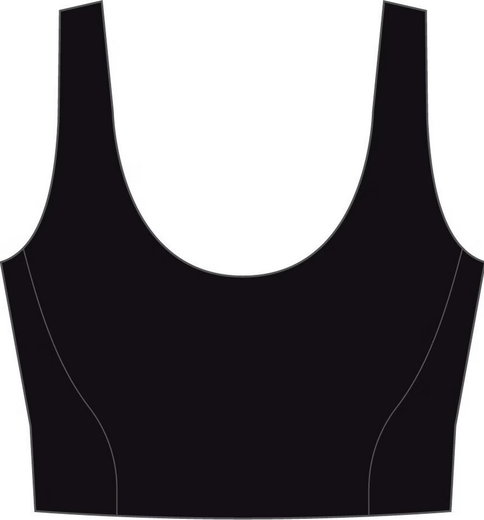 Falke Funktionsunterwäsche Sport-Bra (verstellbare Träger, Polyamid-Mischung) schwarz Damen