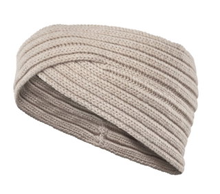 Falke Headband (high-quality virgin wool) - beige - 1 piece