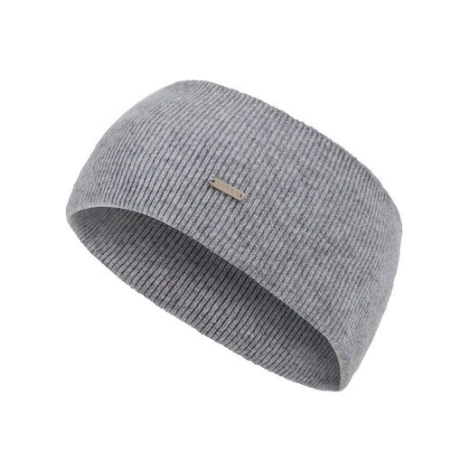 Falke Stirnband Pure Cashmere (Kaschmir) - grau - 1 Stück