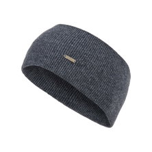 Falke Stirnband Pure Cashmere (Kaschmir) - dunkelgrau - 1 Stück