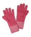 Falke Strickhandschuhe (Merinowolle) - soft und warm - rot - Damen/Herren - 1 Paar