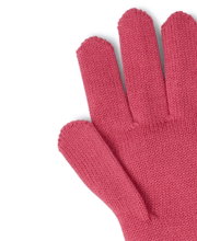 Falke Knitted Gloves (Merino Wool) - soft and warm - red - Unisex - 1 Pair