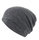 Falke Strickmütze (Beanie) Pure Cashmere - Kaschmir, ohne Umschlag - dunkelgrau - 1 Stück