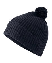 Falke Knitted Beanie (Pom Pom) Pure - Cashmere, Pom Pom - navy blue - 1 piece