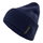 Falke Strickmütze (Beanie) - Merinowolle, Rippenstruktur - navyblau - 1 Stück