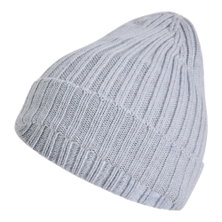 Falke Strickmütze (Beanie) Hat Unisex - Merinowolle, Rippenstruktur, Umschlag - grau - 1 Stück