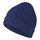 Falke Strickmütze (Beanie) Hat Unisex - Merinowolle, Rippenstruktur, Umschlag - dunkelblau - 1 Stück