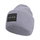 Falke Strickmütze (Beanie) Unisex - Merinowolle, Rippenstruktur - grau - 1 Stück