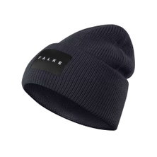 Falke Strickmütze (Beanie) Unisex - Merinowolle, Rippenstruktur - dunkelblau - 1 Stück