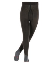 Falke Tights Active Warm (light, warming Merino wool) black Kids