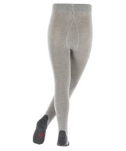 Falke Tights Active Warm (light, warming Merino wool) light grey Kids