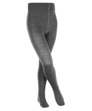 Falke Tights Comfort Wool (light, warming Merino wool) dark grey Children