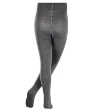 Falke Tights Comfort Wool (light, warming Merino wool) dark grey Children