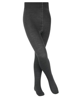 Falke Tights Comfort Wool (light, warming merino wool) anthracite grey Children