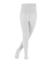 Falke Tights Cotton Touch - Cotton - White Kids