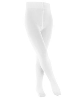 Falke Tights Family (sustainable cotton, highest wearing comfort) white Kids