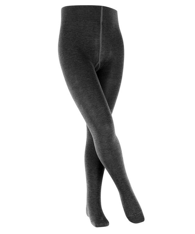 Falke Tights Family (sustainable cotton, highest wearing comfort) anthracite grey Kids