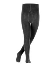 Falke Tights Family (sustainable cotton, highest wearing comfort) anthracite grey Kids