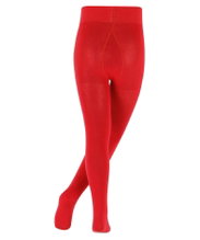 Falke Tights Family (sustainable cotton, highest wearing comfort) red Kids