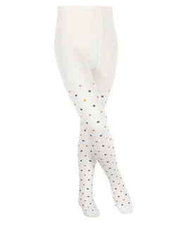 Falke Strumpfhose Multidot (hautschmeichelnde Baumwolle) cremefarben Kinder