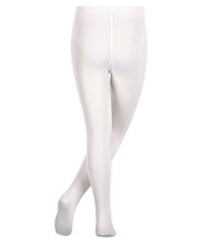 Falke Tights Romantic Dot (transparent and matte fine tights) white Kids