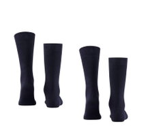 Falke Daily Sock Crew Swing Navy Blue Men - 2 Pairs