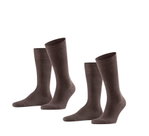 Falke Daily Sock Crew Swing brown Men - 2 Pairs