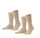 Falke Daily Sock Crew Swing Sand Beige Men's - 2 Pairs