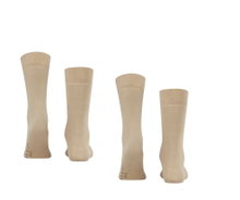 Falke Daily Sock Crew Swing Sand Beige Men's - 2 Pairs