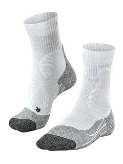Falke Tennissocke TE2 (Stabilisierung im Mittelfuß) weiss/grau Herren - 1 Paar