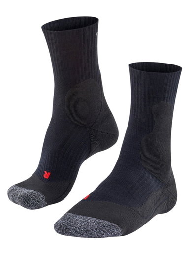 Falke Tennissocke TE2 (Stabilisierung im Mittelfuß) schwarz Herren - 1 Paar