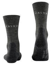 Falke Trekkingsocke TK2 Wool (leicht gepolstert, für lange Wanderungen) smoggrau Herren - 1 Paar