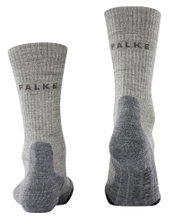 Falke Trekkingsocke TK2 Wool (leicht gepolstert, für lange Wanderungen) grau Herren - 1 Paar