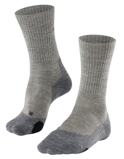 Falke Trekking Sock TK2 Wool (lightly padded, for long hikes) grey Men - 1 Pair
