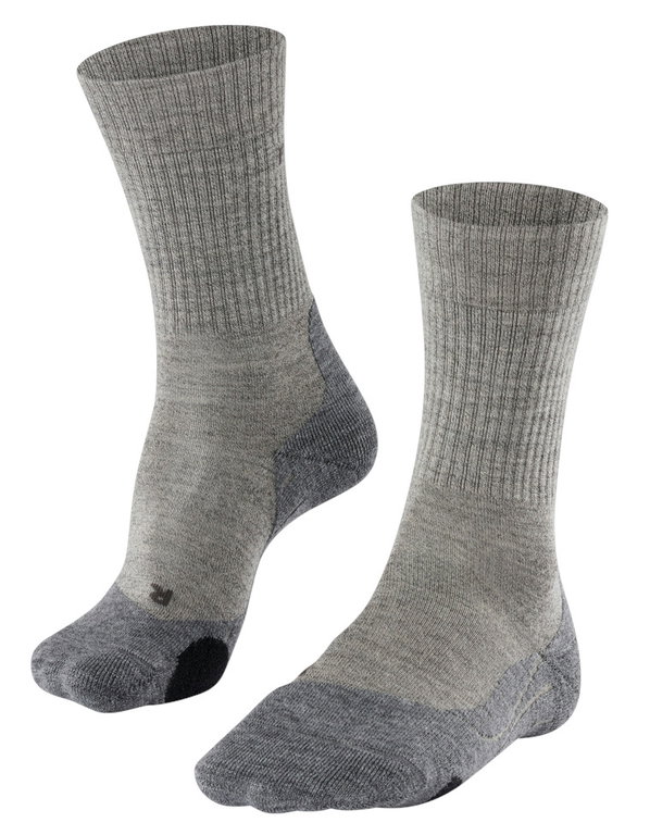 Falke Trekking Sock TK2 Wool (lightly padded, for long hikes) grey Men - 1 Pair