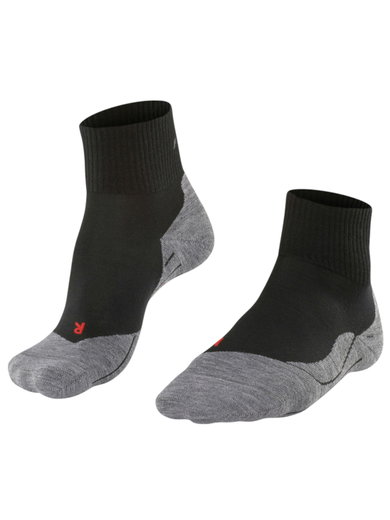 Falke Trekkingsocke TK5 Short (leichte Polsterung für leichte Wanderungen) schwarz Herren - 1 Paar