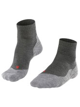 Falke Trekkingsocke TK5 Short (leichte Polsterung für leichte Wanderungen) dunkelgrau Herren - 1 Paar